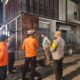 Kebakaran terjadi di sebuah outlet ruangan cafe yang berada di Jalan Toddopuli 7,