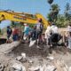 Semangat gotong royong antara TNI dan masyarakat kembali terlihat dalam pembangunan infrastruktur