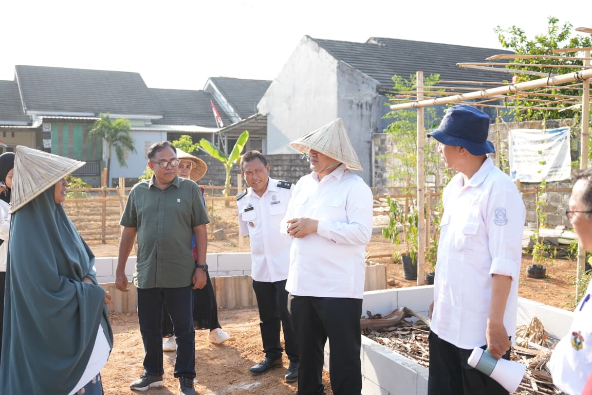 Wali Kota Makassar, Munafri Arifuddin, meninjau area terbuka Rumah Potong Hewan (RPH) Tamangapa, Kecamatan Manggala,