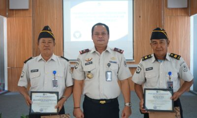 Lapas Kelas I Makassar melepas dua pegawai purna bakti, menyambut pejabat manajerial baru, dan memberikan ucapan selamat kepada PNS yang baru dilantik.