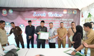 Pemerintah Kota (Pemkot) Makassar menerima penyerahan prasarana, sarana, dan utilitas (PSU)