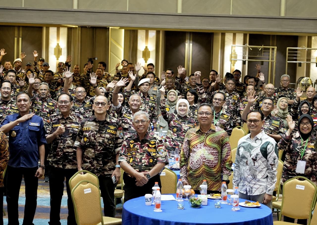 Wakil Wali Kota Makassar yang juga Ketua Keluarga Besar FKPPI Sulawesi Selatan, Aliyah Mustika Ilham,