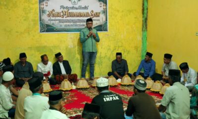 Wakil Bupati Barru, Dr. Ir. Abustan A. Bintang, M.Si., mengajak masyarakat menjadikan peringatan Maulid Nabi Muhammad SAW
