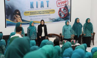 TP PKK Kota Makassar mengajak keluarga dan kader di tingkat kelurahan hingga Dasawisma lebih waspada terhadap tindak pidana perdagangan orang (TPPO).