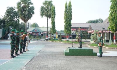 Kasdim 1409/Gowa Mayor Arh Muhammad Yuliansyah menekankan profesionalisme, kesiapsiagaan, pembinaan satuan, dan pengawasan anggaran saat upacara bendera September 2026.