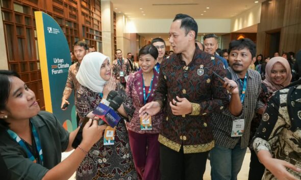 Wakil Wali Kota Makassar, Aliyah Mustika Ilham, menghadiri Urban Climate Forum (UCF) 2026