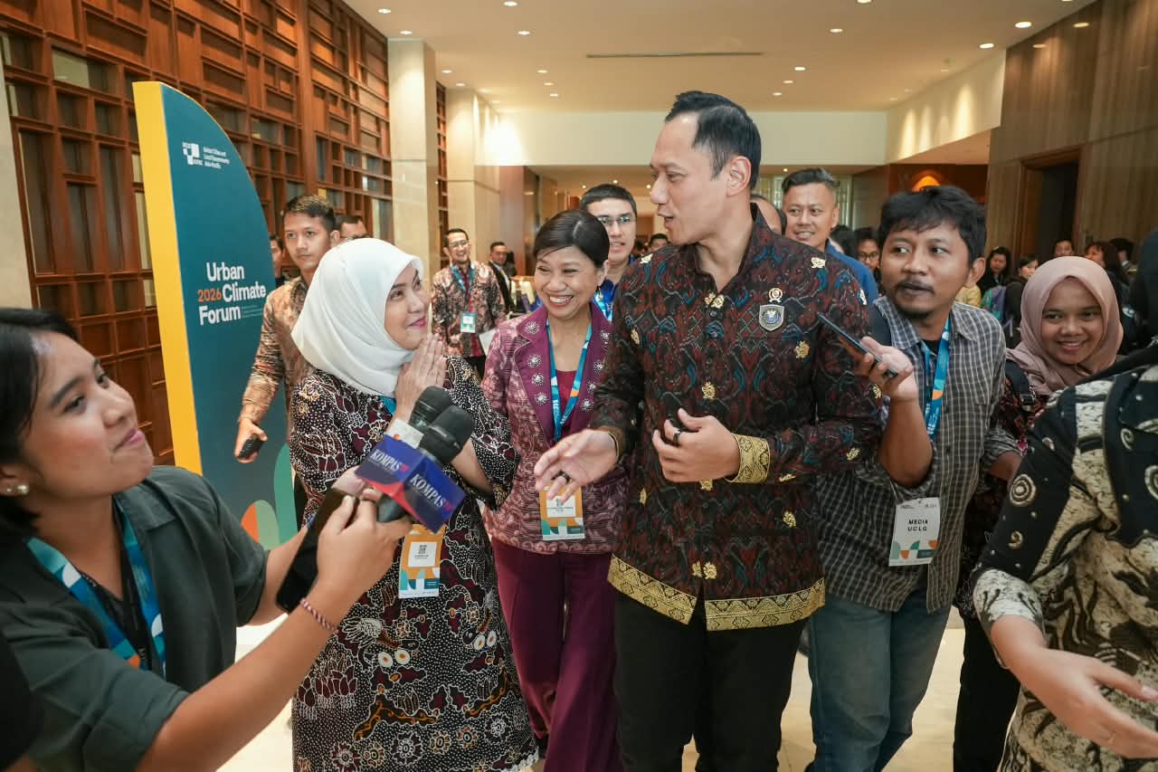 Wakil Wali Kota Makassar, Aliyah Mustika Ilham, menghadiri Urban Climate Forum (UCF) 2026