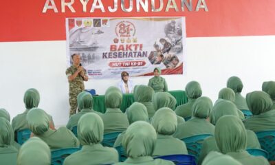 Dalam rangka menyambut HUT TNI ke-81 yang mengusung tema "TNI hadir untuk rakyat