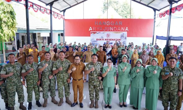 Dandim 1409/Gowa Letkol Inf Gilang Nugraha Kresnadi menegaskan bahwa rangkaian peringatan Hari Ulang Tahun (HUT) ke-81 TNI Tahun 2026