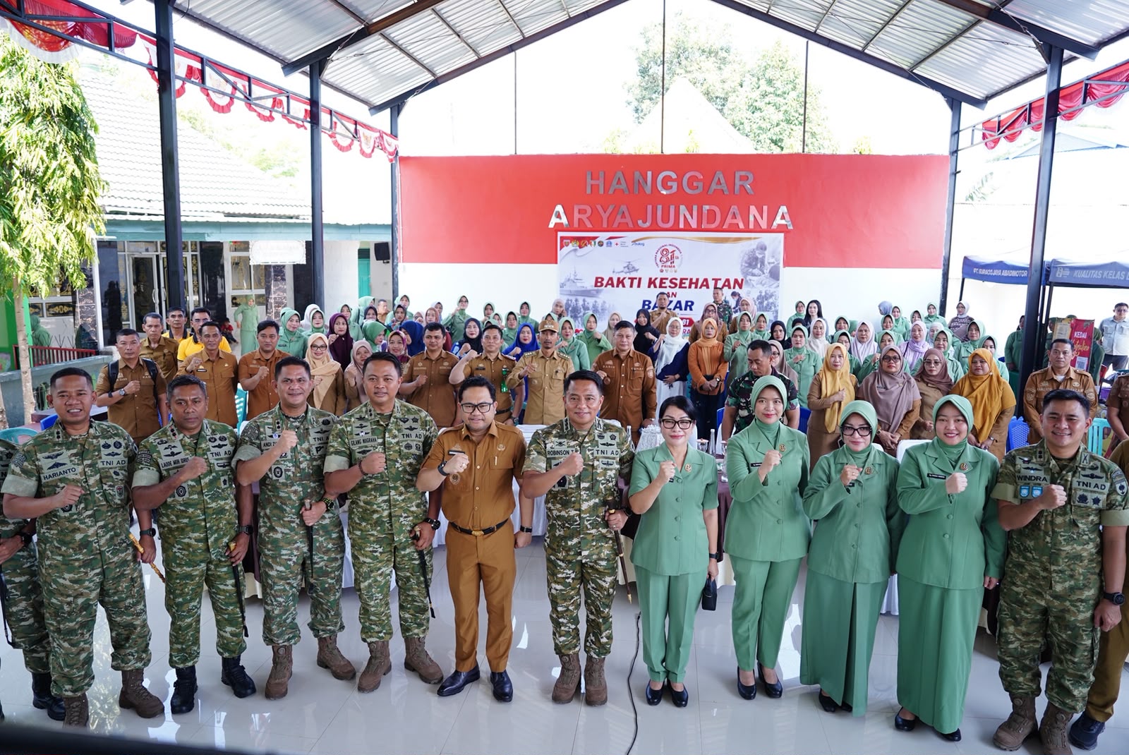 Dandim 1409/Gowa Letkol Inf Gilang Nugraha Kresnadi menegaskan bahwa rangkaian peringatan Hari Ulang Tahun (HUT) ke-81 TNI Tahun 2026