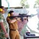 Komandan Kodim (Dandim) 1409/Gowa Letkol Inf. Gilang Nugraha Kresnadi mendampingi Wakil Bupati Gowa Ir. H. Darmawangsyah Muin, ST, M.Si.