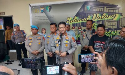 Kapolrestabes Makassar Kombes Pol. Arya Perdana memastikan penanganan peristiwa perang kelompok di Jalan Kandea III