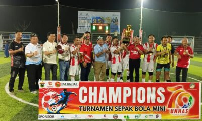 Gelaran Turnamen Sepak Bola Mini antar Tim Ikatan Alumni (IKA) Universitas Hasanuddin (Unhas) Wilayah Se-Indonesia