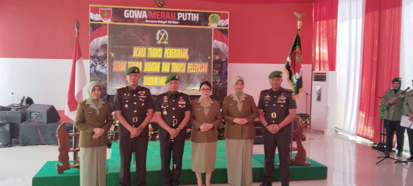 Letkol ARM Sapari resmi menjabat Dandim 1409 Gowa menggantikan Letkol Inf Gilang Nugraha Kresnadi. Ia fokus mendukung program pemerintah dan pembangunan.