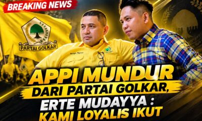 Munafri Arifuddin atau Appi mundur dari Partai Golkar Makassar dan diikuti sejumlah loyalisnya. Langkah ini berpotensi mengubah peta politik Golkar Makassar.Munafri Arifuddin atau Appi mundur dari Partai Golkar Makassar dan diikuti sejumlah loyalisnya. Langkah ini berpotensi mengubah peta politik Golkar Makassar.