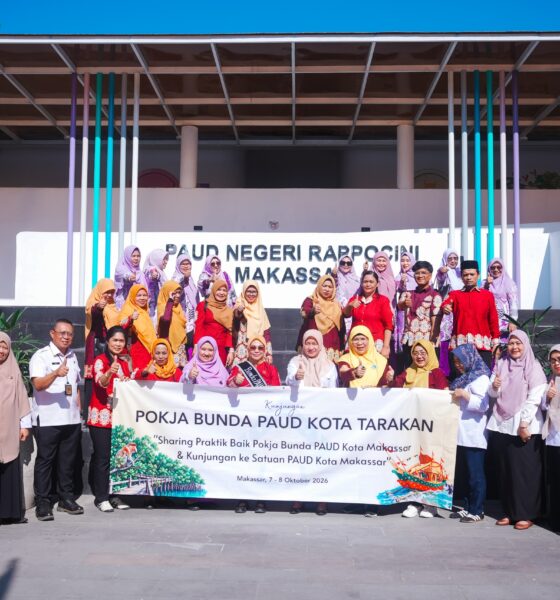 Pokja Bunda PAUD Makassar menerima studi tiru dari Bunda PAUD Mataram untuk berbagi praktik baik pengembangan PAUD Holistik Integratif dan ramah anak.
