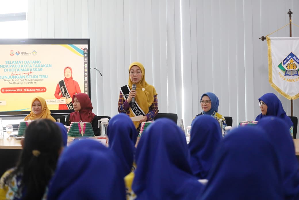 Praktik baik PAUD Makassar menarik perhatian Pokja Bunda PAUD Tarakan, khususnya konsep Sudut Keluarga di TK Negeri Rappocini dan metode sentra alam di TK Islam Athirah.