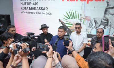 Pemkot Makassar meluncurkan logo HUT ke-419 bertema Nyalakan Harapan, Merawat Masa Depan. Karya Agung Alfata mengangkat filosofi pappaseng dalam desain modern.