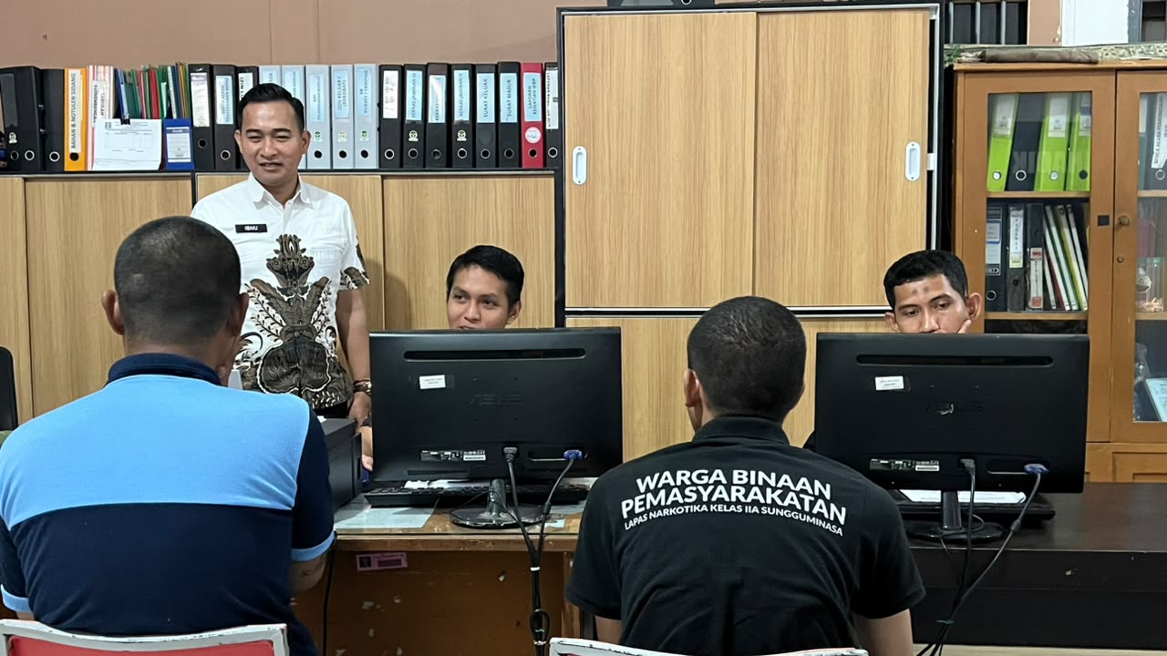 Lapas Narkotika Kelas IIA Sungguminasa melaksanakan assessment WBP untuk meningkatkan kualitas pembinaan yang terarah, profesional, humanis, dan berbasis hak asasi manusia (HAM).