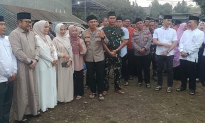 Dandim 1409/Gowa dan Kapolresta Gowa mengikuti Safari Subuh di Bontomarannu, mengajak masyarakat menjaga kerukunan dan memerangi narkoba.
