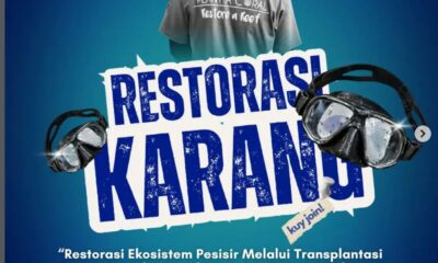Danantara Indonesia dan Telkom Indonesia mendukung restorasi terumbu karang dan aksi bersih Pantai Dapur Mandar, Majene, bersama Estuaria Indonesia pada 13 Oktober 2026.