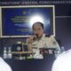 Kepala Lapas Kelas I Makassar Gumilar Budirahayu memberikan penguatan integritas, disiplin, dan tanggung jawab pegawai melalui program inovasi STRAPSUS PAS, Rabu (21/10/2026).