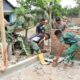 Renovasi rumah tidak layak huni milik Syahrir di Desa Kalebarembeng, Gowa, melalui program TMMD ke-130 Kodim 1409/Gowa telah mencapai progres 20 persen.