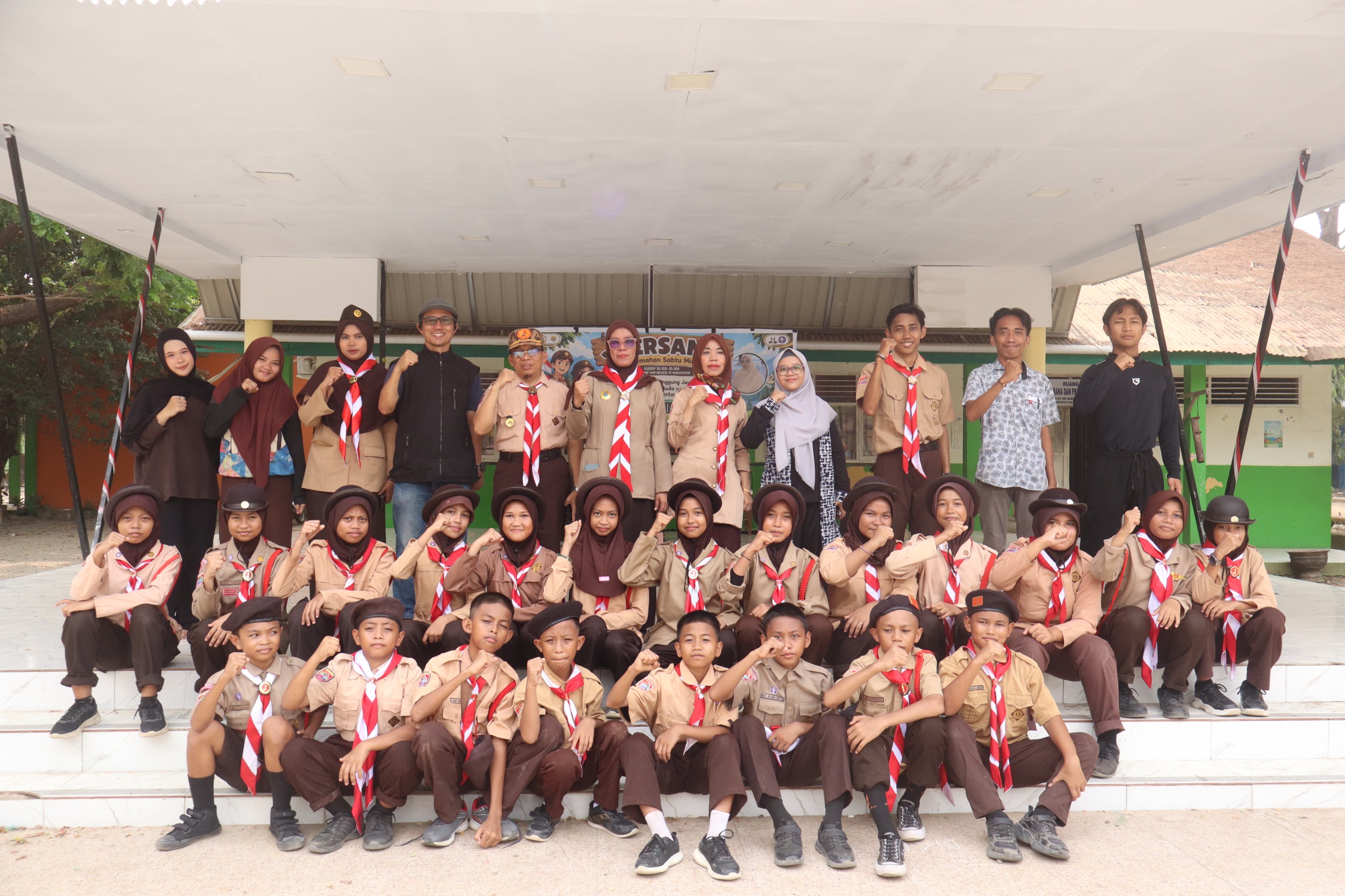 UPTD SPF SMP Negeri 15 Makassar menggelar PERSAMI 2026 pada 24–25 Oktober dengan tema membentuk generasi muda yang disiplin, mandiri, amanah, dan berintegritas.