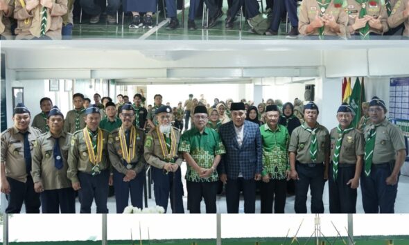 SD Muhammadiyah Perumnas mengikuti Pelatihan Jaya Melati Hizbul Wathan di Pondok Pesantren Darul Arqam Gombara untuk meningkatkan kompetensi guru dan pembinaan karakter siswa.