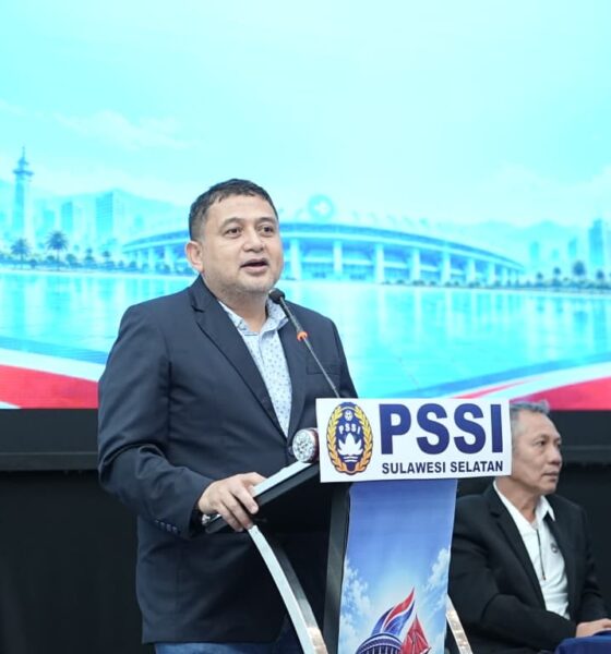 Munafri Arifuddin atau Appi resmi menjadi Ketua Asprov PSSI Sulsel periode 2026–2030. Ia fokus pada pembinaan atlet, infrastruktur, peningkatan SDM, dan prestasi sepak bola nasional.