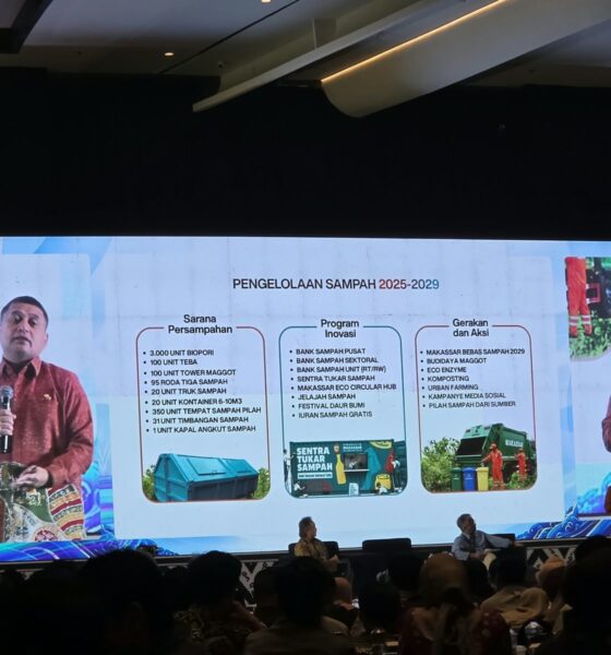 Wali Kota Makassar Munafri Arifuddin mendorong pengelolaan sampah terintegrasi dari hulu hingga hilir melalui pembenahan TPA Tamangapa, penguatan bank sampah, pemilahan sampah rumah tangga