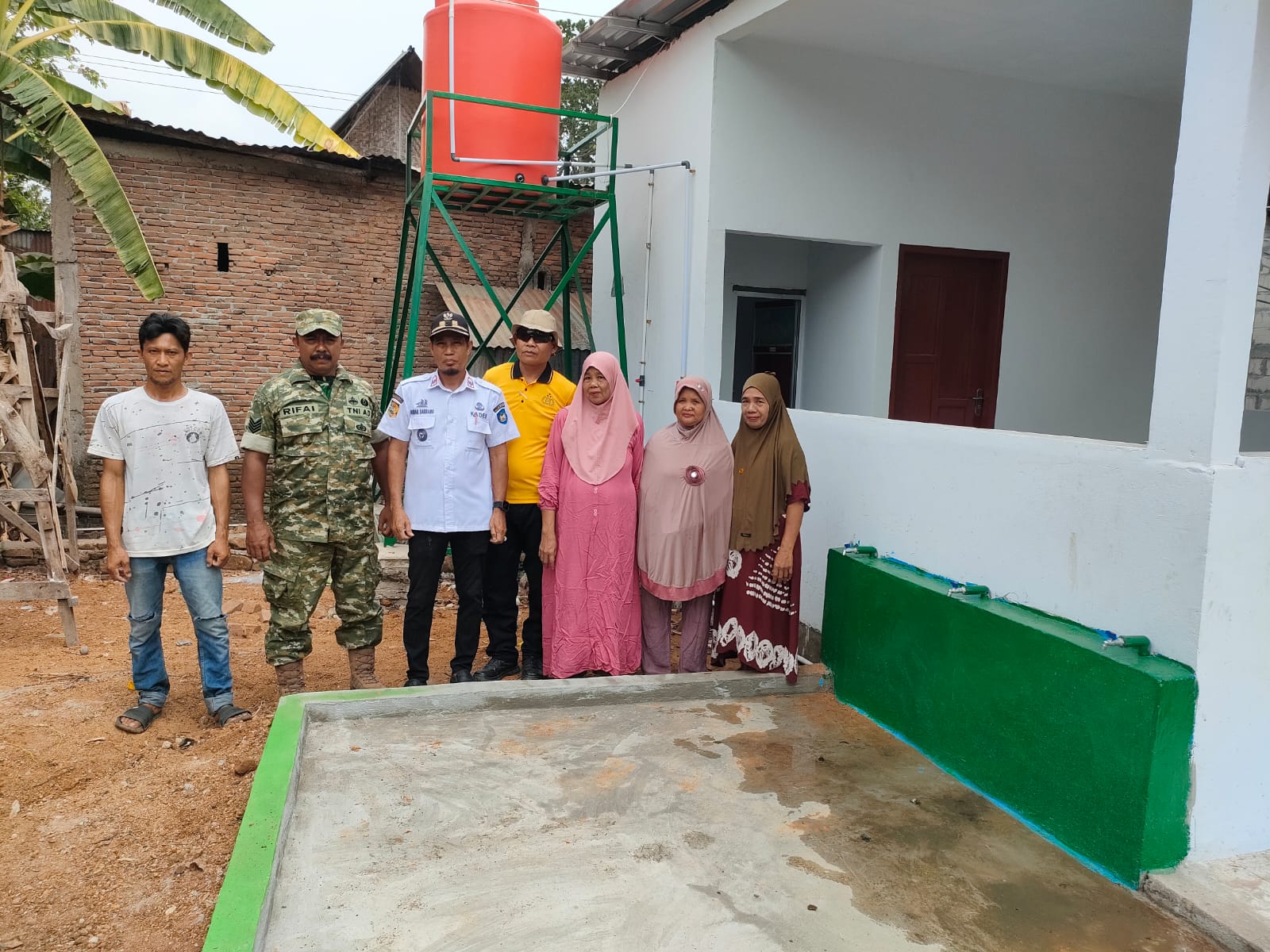 Pembangunan sumur bor TMMD ke-130 Kodim 1409/Gowa rampung 100 persen di Desa Barembeng, Gowa, untuk membantu memenuhi kebutuhan air bersih masyarakat.